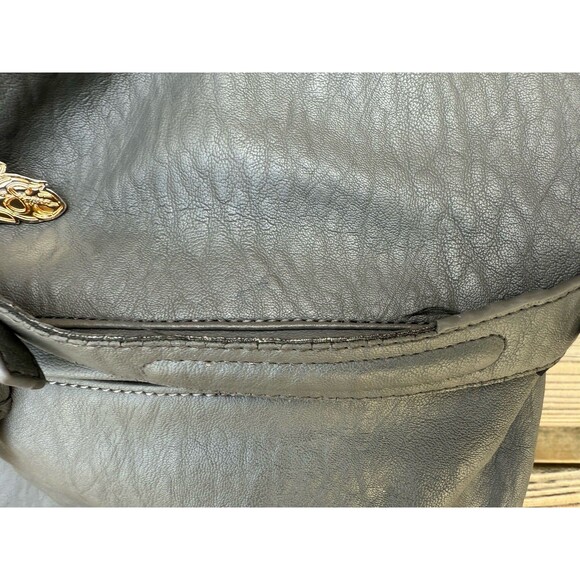 Jessica Simpson Camille Studded Hobo Bag Charcoal Gray $108 MSRP - Picture 6 of 12